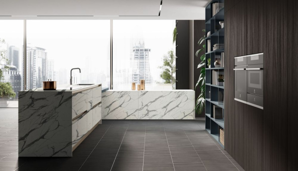 Компакт-плита HPL GENTAS, 5657-URBAN, 12мм, 3050х1300мм (двусторонняя, черное основание)