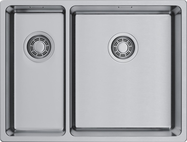 Мойка Tadzava 58-2-U/I-IN-R ULTRA 15, нержавеющая сталь, нержавеющая сталь