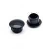 Заглушка пластиковая, черный (компл 2шт), Confurn