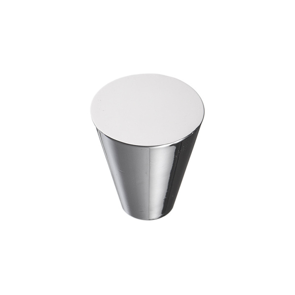 Ручка-кнопка, K-1030, 17х17х20мм, металл, хром