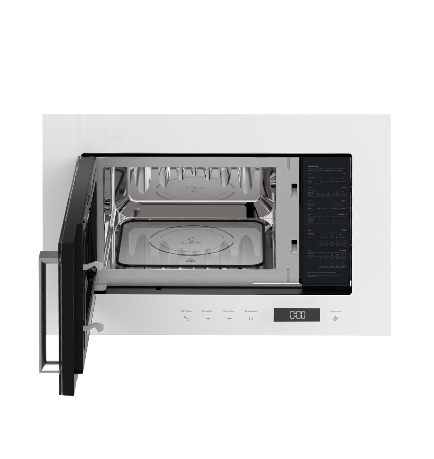 Микроволновая печь BIMO 20.07 WH, белый, Lex