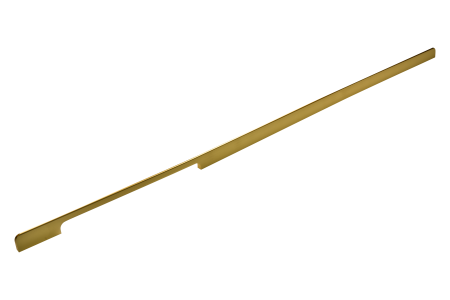 Ручка-скоба, 611, 2х480мм, L=1000мм, металл, золото