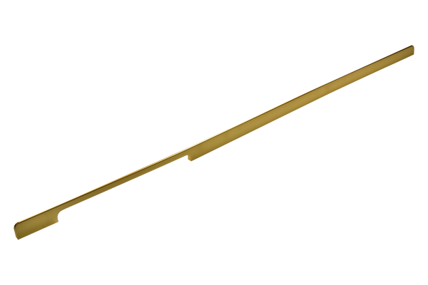 Ручка-скоба, 611, 2х480мм, L=1000мм, металл, золото