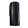 Вытяжка настенная Belle Black/Black Glass, 39 см, без угольн. фильтра, ПДУ, черный, Konigin