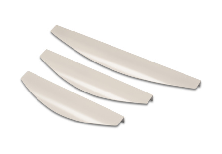 Ручка-профиль, CA4.4, 256мм, металл, белый