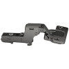 Петля внутренняя 310SM clip-on ЧЁРНАЯ, с доводчиком, эксцентриковая регулировка, 48/6мм, БЕЗ ПЛАНКИ, Hafele