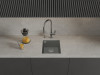 Мойка Rivelato STRIA 4134, 410х435х210мм, серый
