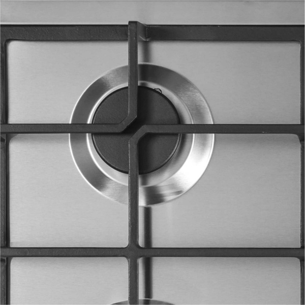 Варочная панель газовая GVS 640 IX, 60см, нерж. сталь, Lex