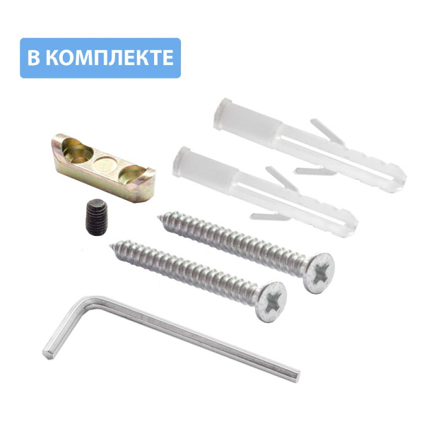 Крючок, WZ-К2201, однорожковый, металл, инокс, GTV