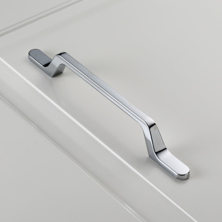 Ручка-скоба, FLAVIO, 96мм, металл, хром