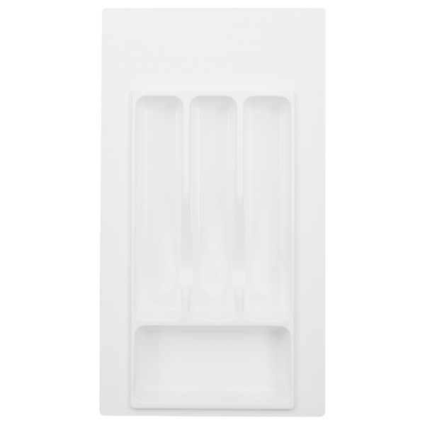 Вкладыш на 350мм для кухонных принадлежностей, 391-490х205-270мм, белый, Volpato