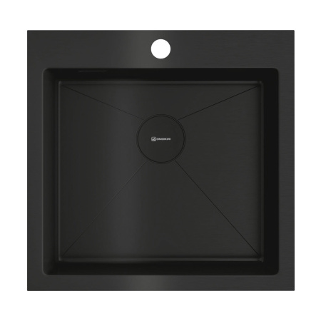 Мойка Akisame 51-GB, нержавеющая сталь, графит