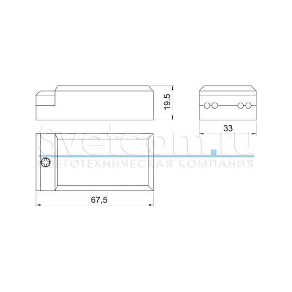 Выключатель беспроводной c сенсорной кнопкой, Ø18мм, 220В/200Вт, стекло, белый, GLS