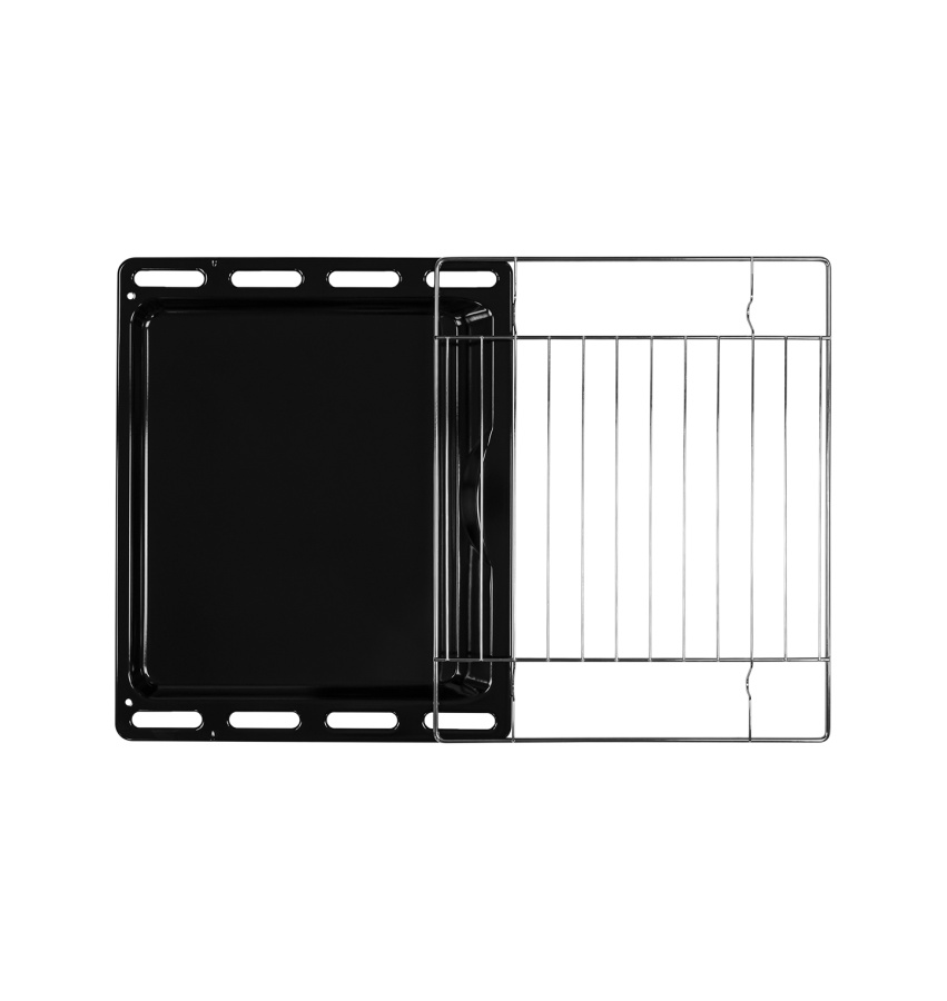 Духовой шкаф EDM 078 C IV LIGHT, 60см, эмаль, белый антик/бронза, Lex