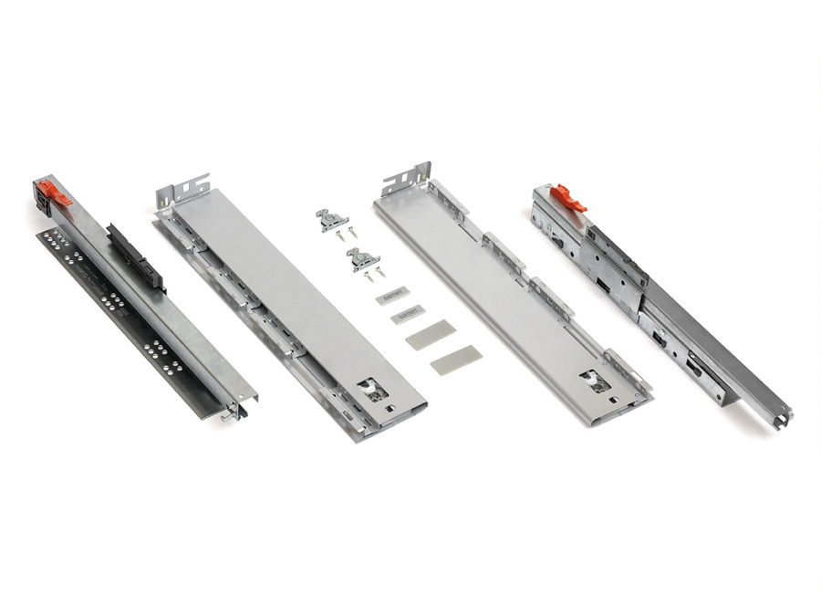 Ящик ALPHABOX с доводчиком (SC), H116/63мм, L=550мм, серый, инд.упак., Samet