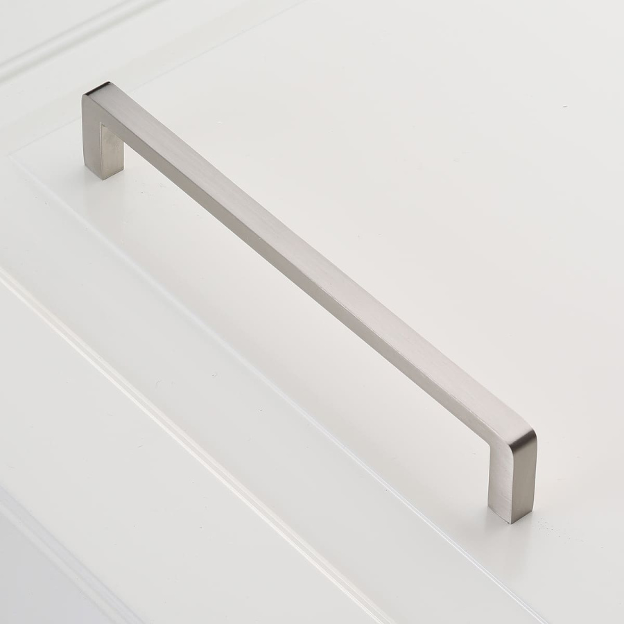 Ручка-скоба, BAGIO, 192мм, металл, инокс