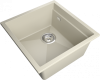 Мойка Rivelato LINO 454-L, 450х440х200мм, темно-бежевый