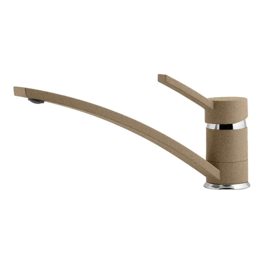 Смеситель GranFest 1724, d=40 мм, песочный