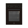 Духовой шкаф EDM 4570 BBL, 45 см, стекло, черный, Lex