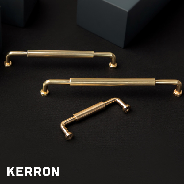 Ручка-скоба, 2623, 160мм, металл, матовое золото