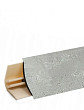 Плинтус LB-15, бетао, L=3000мм, 13,4х13,4мм, Россия