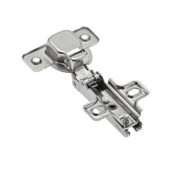 GTV Петля накладная, с планкой 0мм, самооткрывающаяся, с обратной пружиной, БЕЗ еврошурупа, 45мм