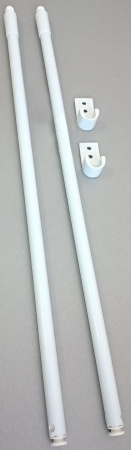 К-т рейлингов SAMET для ящика SAMBOX и SMART SLIDE L=500мм, белый, Samet