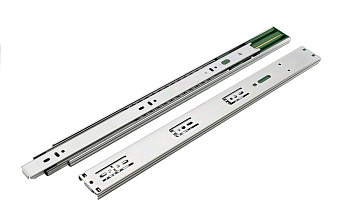 Направляющие полновыкатные, 45х350мм, с ДОВОДЧИКОМ, HISSEN, HISLITE PLUS