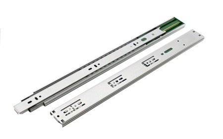 Направляющие полновыкатные, 45х500мм, с ДОВОДЧИКОМ, HISSEN, HISLITE PLUS