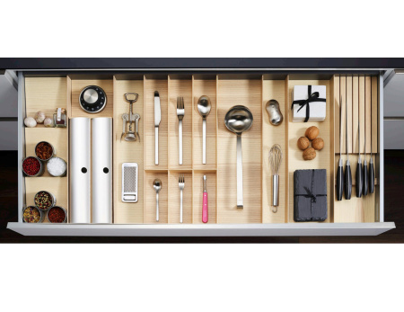 Лоток 800-900 мм/500 мм, ясень светлый, ROCKENHAUSEN, Kessebohmer