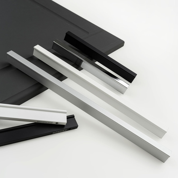 Ручка-скоба, 2637, 1056мм, металл, белый матовый