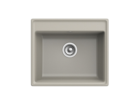 Мойка GranFest VERTEX V-580, 580х500 мм, топаз