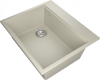Мойка Rivelato TESORO 605-L, 600х510х200мм, темно-бежевый