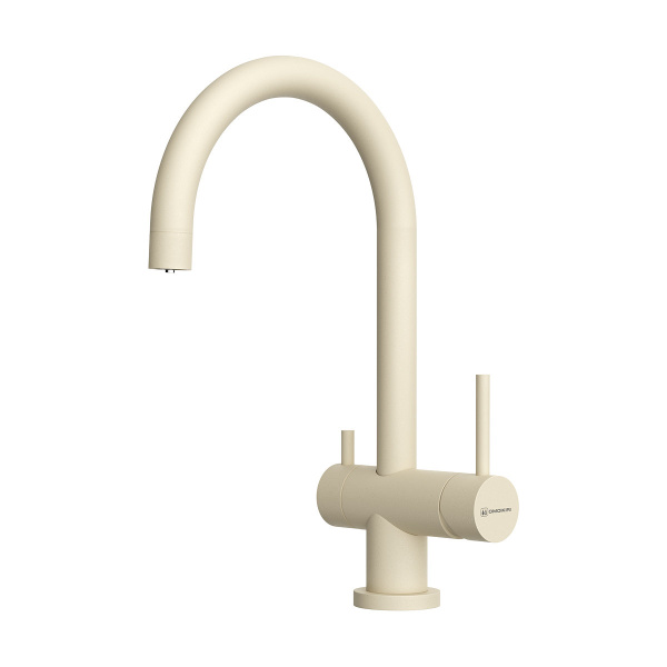 Смеситель Yamada-P-BE, латунь, ваниль