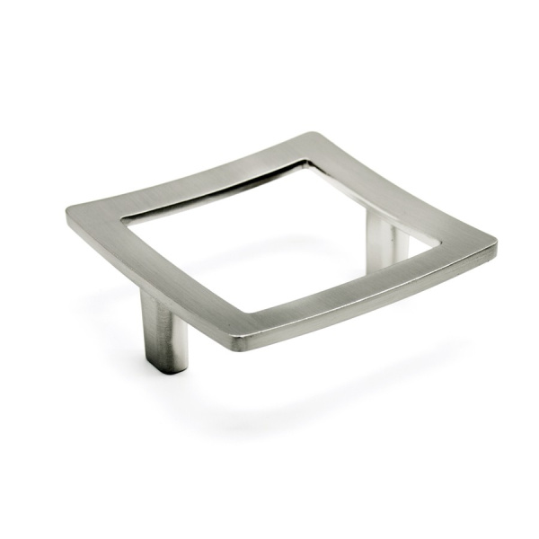 Ручка-кнопка, Vintage Frame, 11.3730.49, 74х74х26мм, металл, нержавеющая сталь