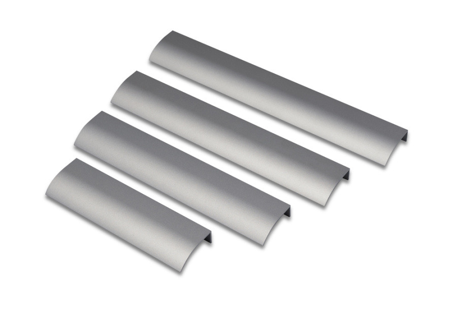 Ручка-профиль, CA4, 192/220мм, металл, алюминий