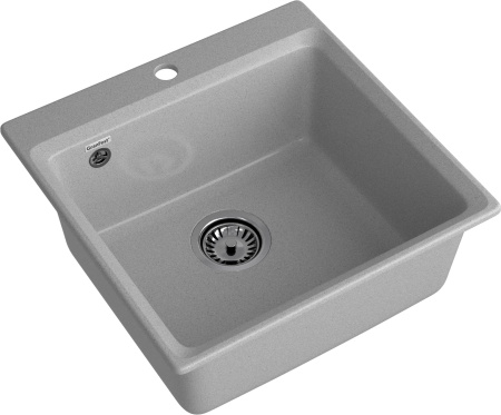 Мойка GranFest LEVEL 510, 510х500 мм, серый