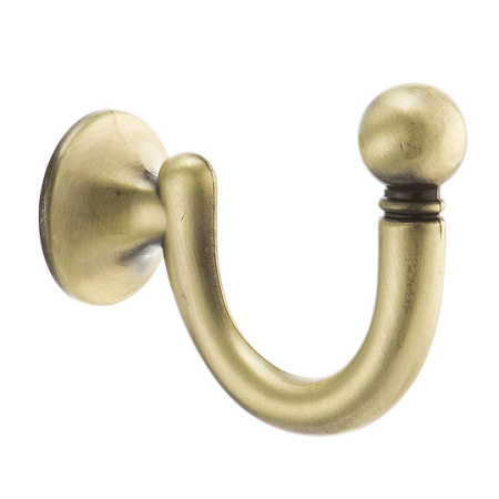 Крючок, KR 0150, однорожковый,  бронза