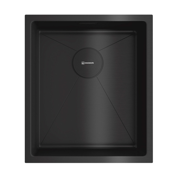 Мойка Taki 38-U/IF-GB, нержавеющая сталь, графит