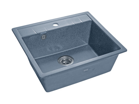 Мойка GranFest QUADRO 561, 560х500 мм, графит