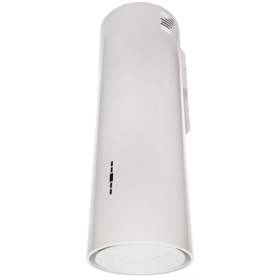 Вытяжка настенная Ester White/White Glass, 31 см, без угольн. фильтра, ПДУ, бел/бел стекло, Konigin