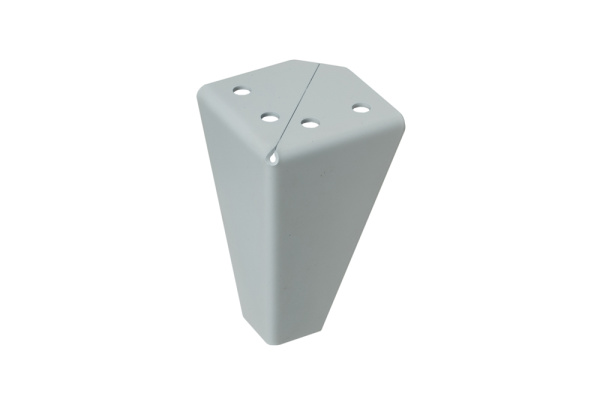 Опора регулируемая, h= 95мм, металл, белый, JET