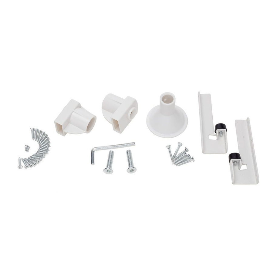 Пантограф газовый, 875-1200мм, до 12кг, сталь, белый, GTV