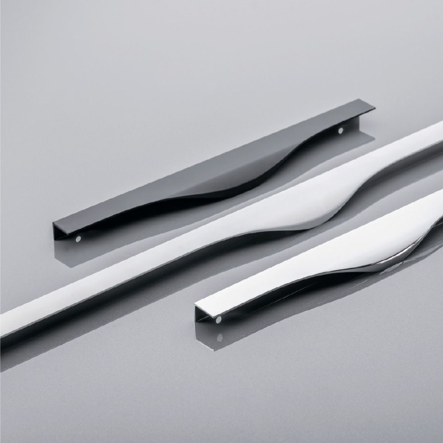 Ручка торцевая, PICADO, 320/396мм, металл, матовый хром, GTV