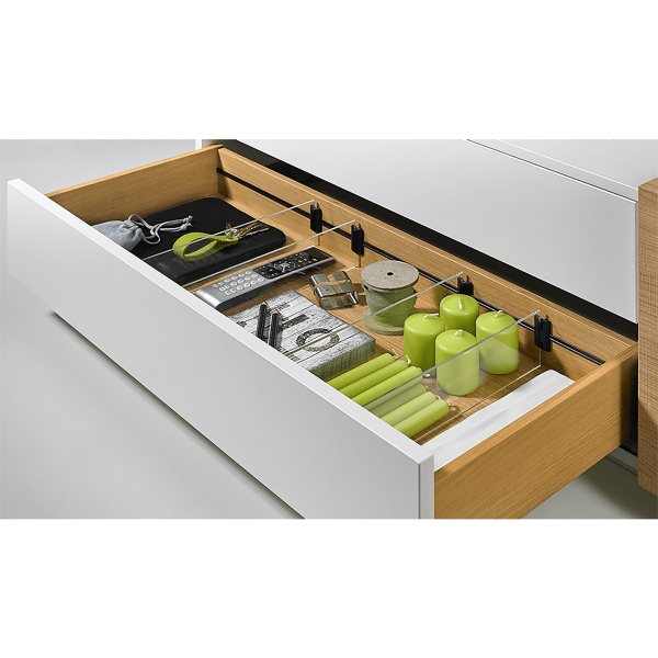 Фиксатор OrgaClip, пластик, антрацит