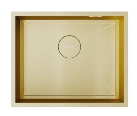 Мойка Kasen 54-16 INT LG, нержавеющая сталь, светлое золото  