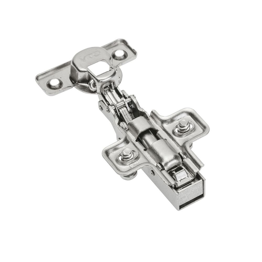 GTV Петля накладная, с планкой 0мм, mini CIHC 09, с доводчиком, с еврошурупами