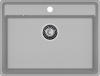 Мойка GranFest LEVEL 660, 660х500 мм, серый