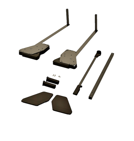 Пантограф Конеро, 445-628мм, нагрузка 0,5-12 кг, стандартный, шампань, Kessebohmer
