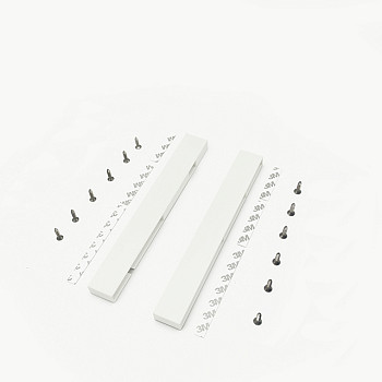 Держатель передней панели ящика, левый и правый, (H199), HISSEN